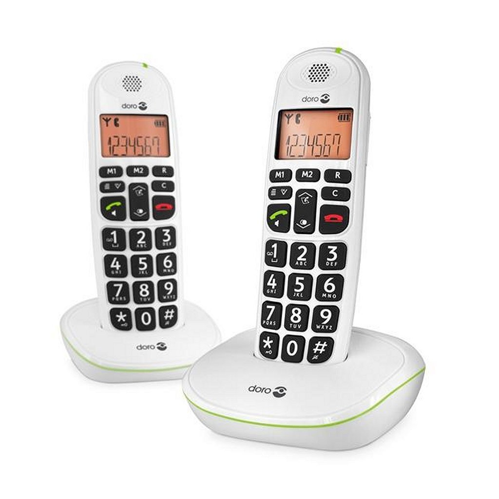 Doro\u0020Phone\u0020Easy\u0020Duo\u0020Telefoon\u0020Wit