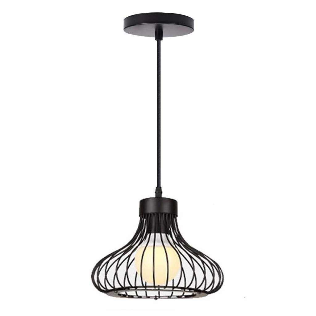 Homestyle\u0020Pro\u0020MK013\u002DB\u0020Industri\u00EBle\u0020Hanglamp\u002023x20\u0020cm\u0020Zwart\u002FMetaal