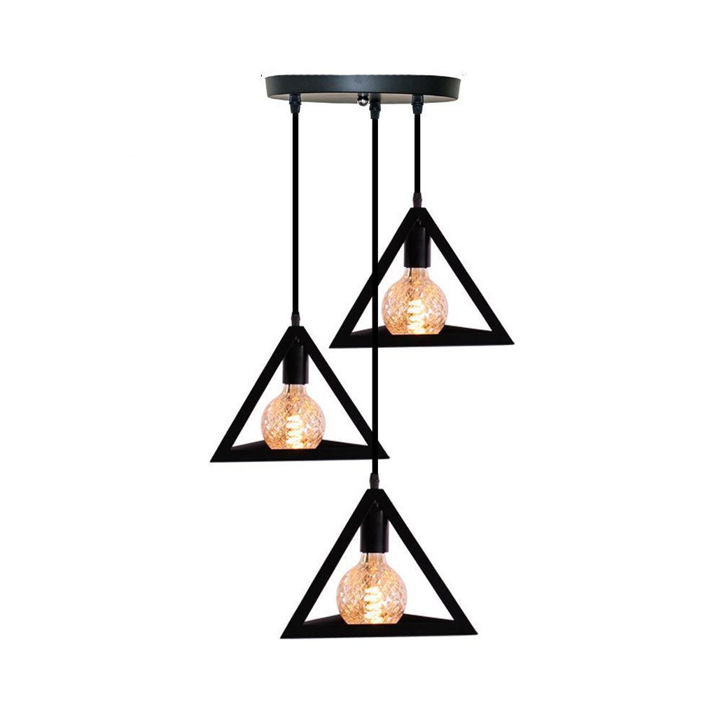 Homestyle\u0020Pro\u0020MK022\u002DB\u0020Industri\u00EBle\u0020Pyramide\u0020Hanglampen\u0020Zwart\u002FMetaal