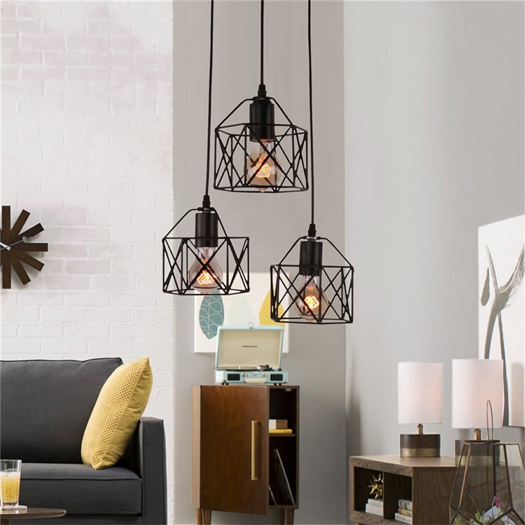 Homestyle\u0020Pro\u0020MK019\u002DB\u0020Industri\u00EBle\u0020Hanglampen\u0020Zwart\u002FMetaal