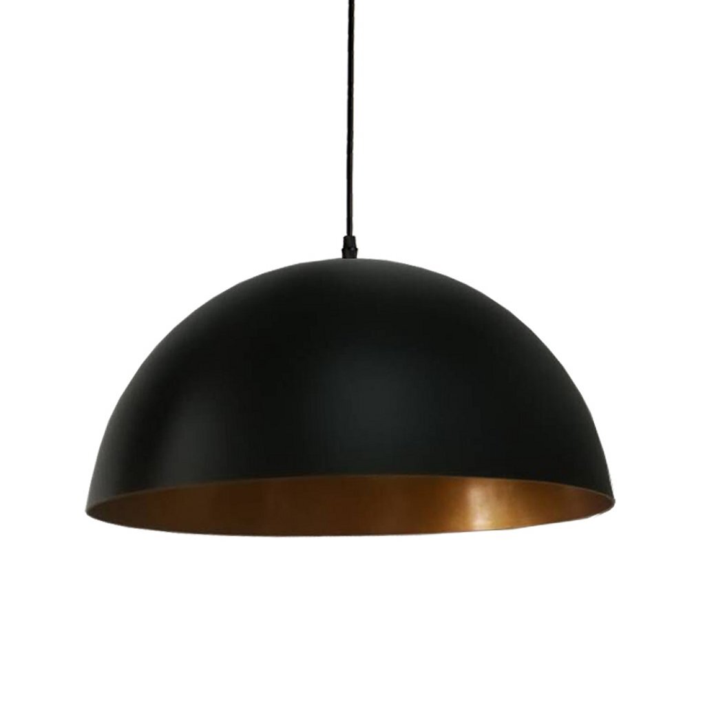 Homestyle\u0020Pro\u0020MK108\u002DGB\u0020Industri\u00EBle\u0020Hanglamp\u002035x17.5\u0020cm\u0020Zwart\u002FGoud\u002FMetaal