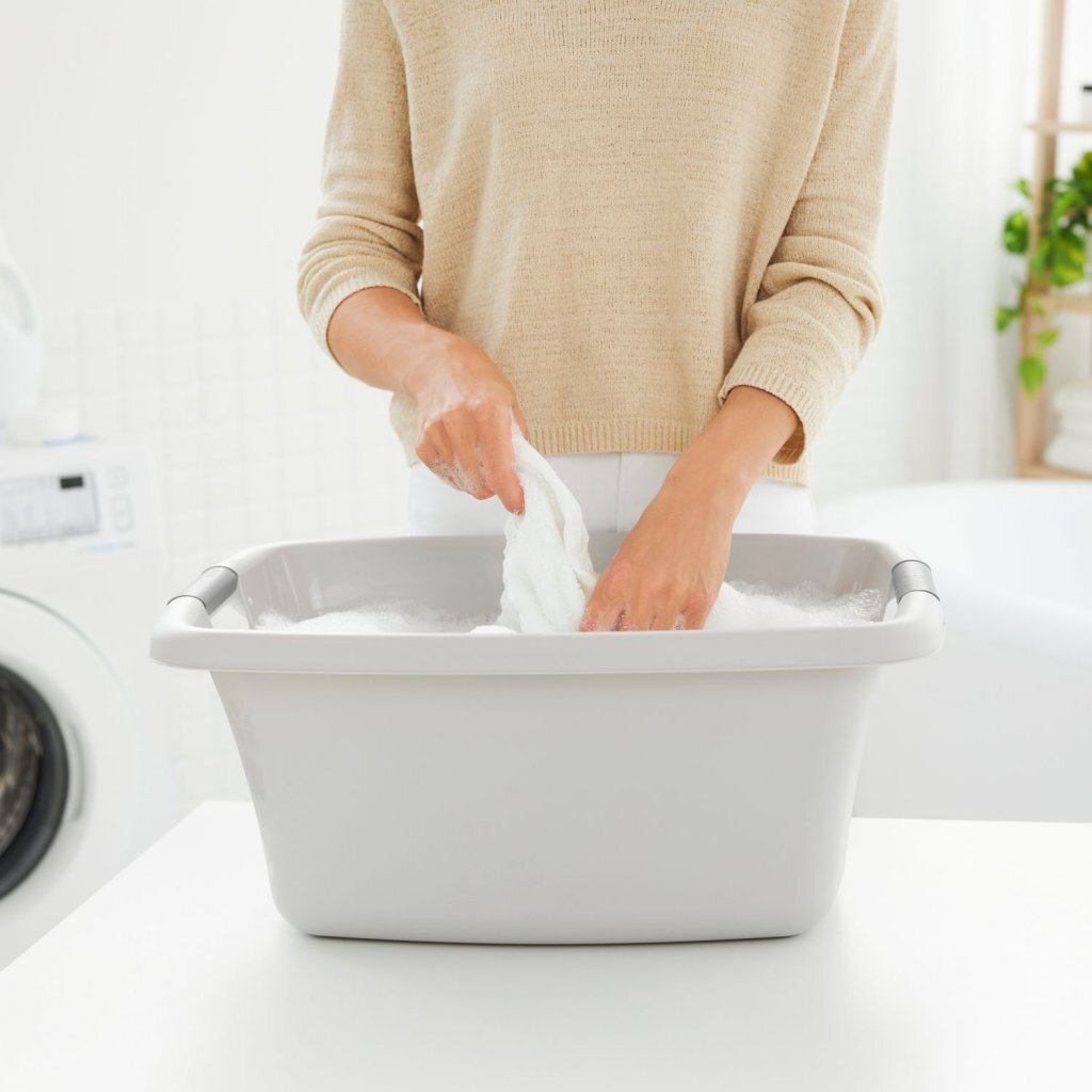 Rotho\u0020Flowers\u0020Wasmand\u002025L\u0020Cool\u0020Grijs