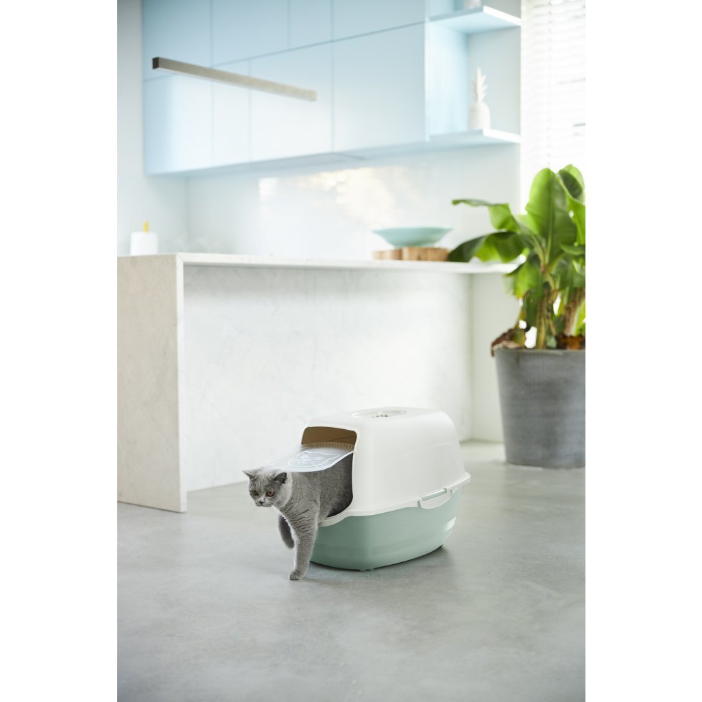 Rotho\u0020Bailey\u0020Kattenbak\u0020Eco\u0020Groen\u002FZand