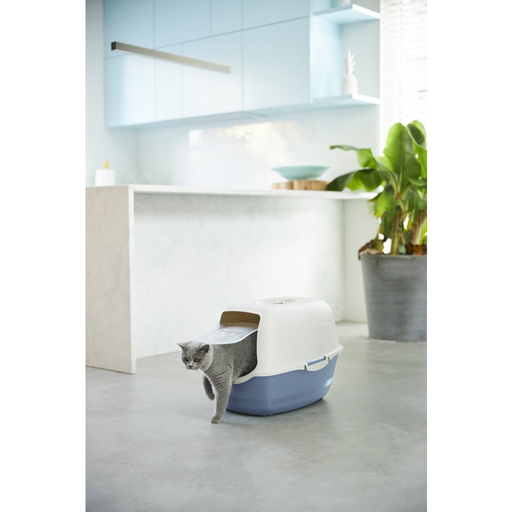 Rotho\u0020Bailey\u0020Kattenbak\u0020Eco\u0020Blauw\u002FZand