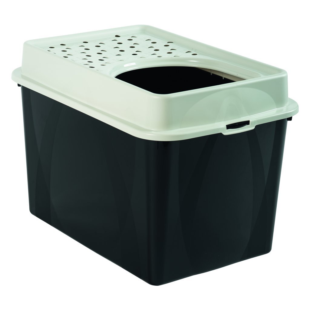 Rotho\u0020Eco\u0020Berty\u0020Kattenbak\u0020met\u0020Boveningang\u0020Zwart\u002FZand Rotho\u0020Eco\u0020Berty\u0020Kattenbak\u0020met\u0020Boveningang\u0020Zwart\u002FZand