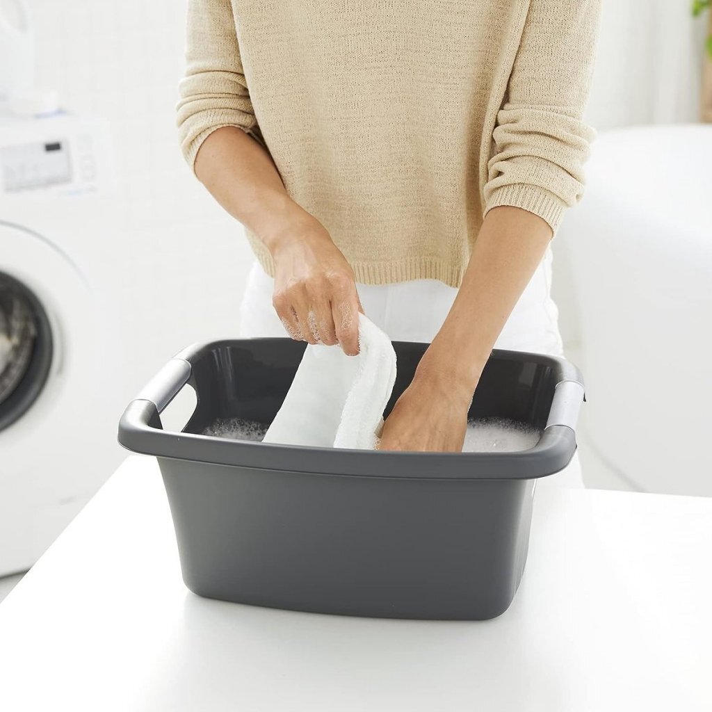 Rotho\u0020Flowers\u0020Wasmand\u002012L\u0020Antraciet