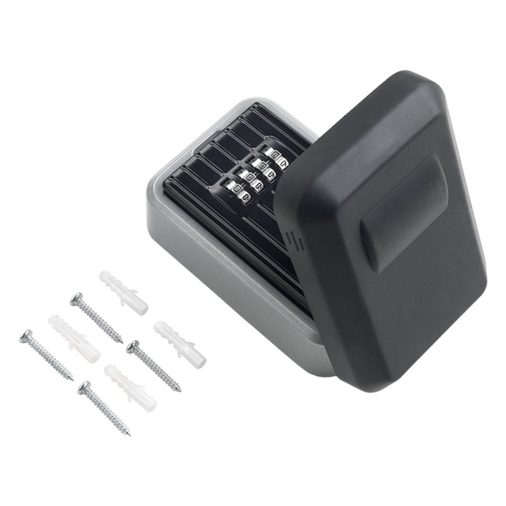 Metaltex\u0020Sleutelkasje\u0020met\u0020Cijferslot\u0020Zilver\u002FZwart