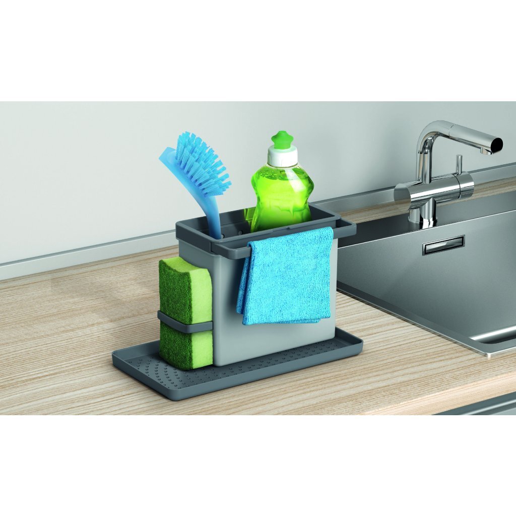 Metaltex\u0020Kitchen\u0020Helpers\u0020Tidy\u0020Tex\u0020Gootsteen\u0020Organiser\u002024x13x14\u0020cm\u0020Grijs Metaltex\u0020Kitchen\u0020Helpers\u0020Tidy\u0020Tex\u0020Gootsteen\u0020Organiser\u002024x13x14\u0020cm\u0020Grijs
