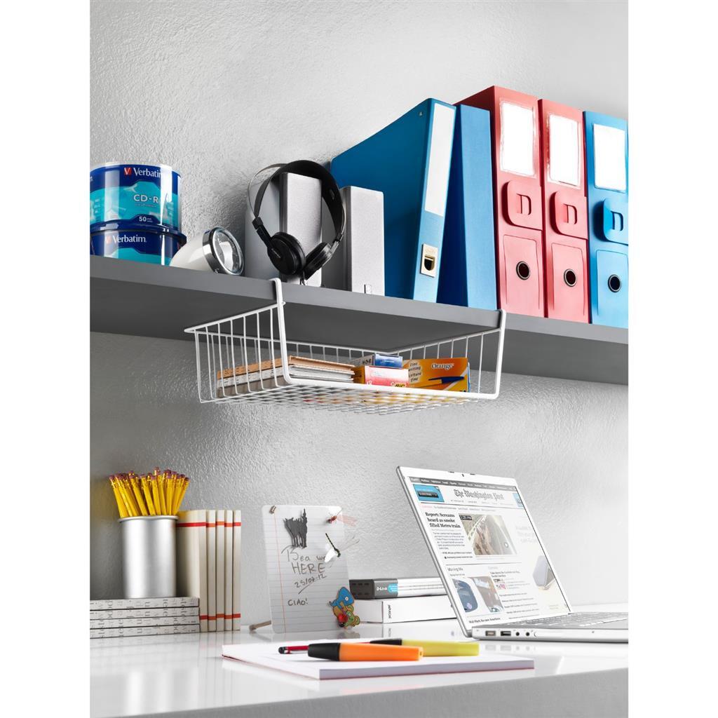Metaltex\u0020Hangmand\u002040x26x14\u0020cm\u0020Wit\u002FMetaal