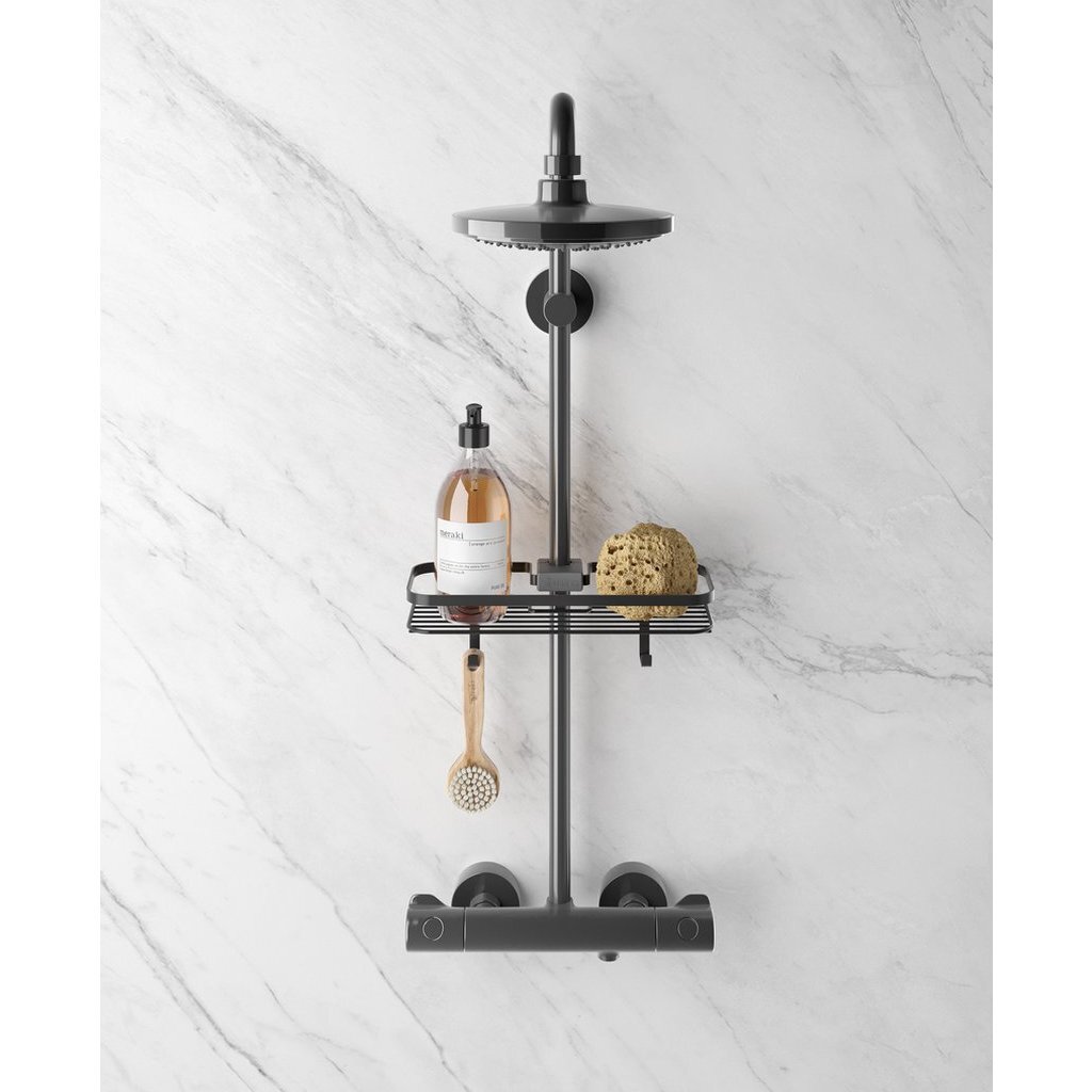 Metaltex\u0020Doucherek\u002029x11x9\u0020cm\u0020Mat\u0020Zwart