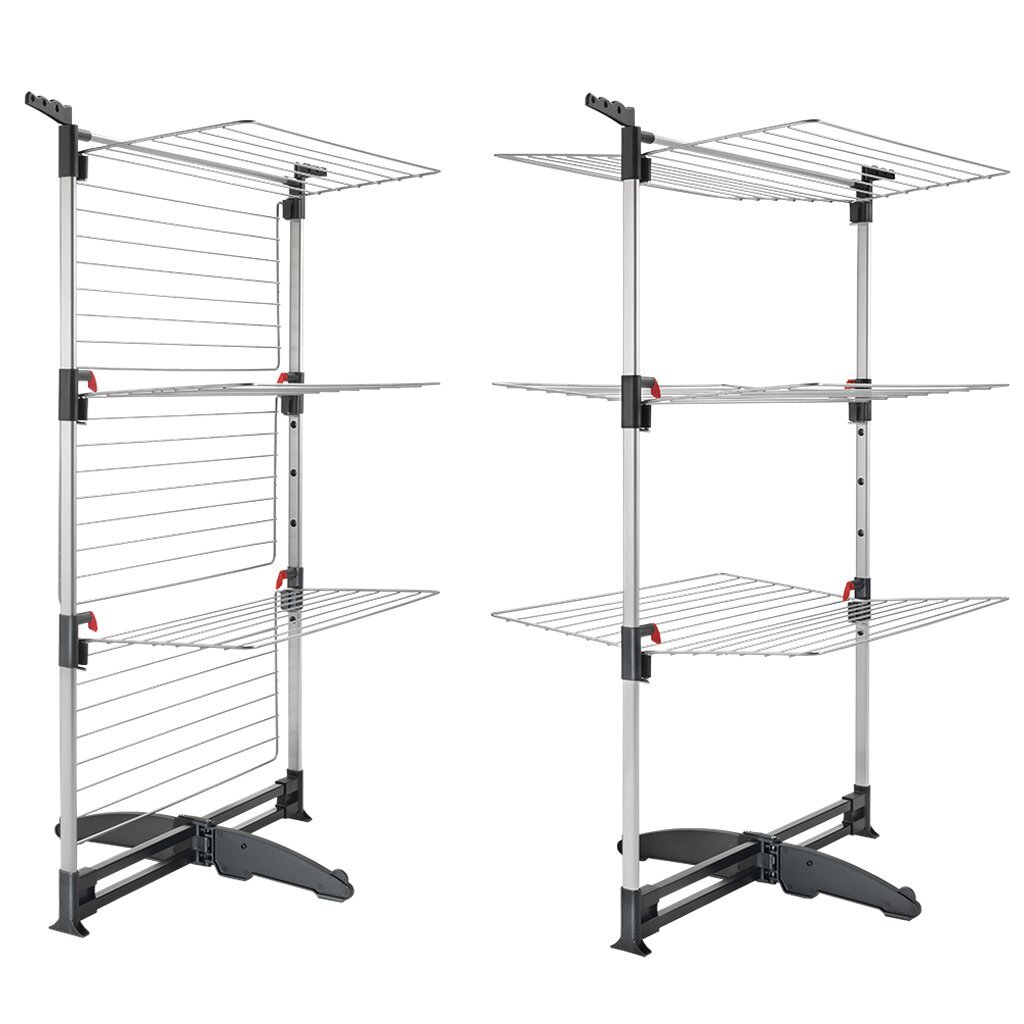 Metaltex\u0020Ciclone\u0020Vario\u0020Droogtoren\u002038\u0020m\u0020Drooglengte\u0020Zilver\u002FZwart