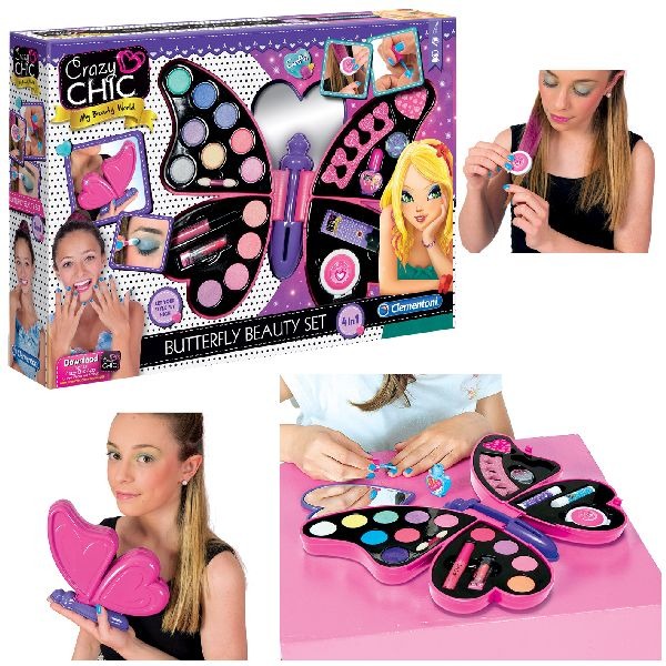 Clementoni\u0020Crazy\u0020Chic\u0020Butterfly\u0020Beautyset\u0020Make\u002DUp\u0020Koffer
