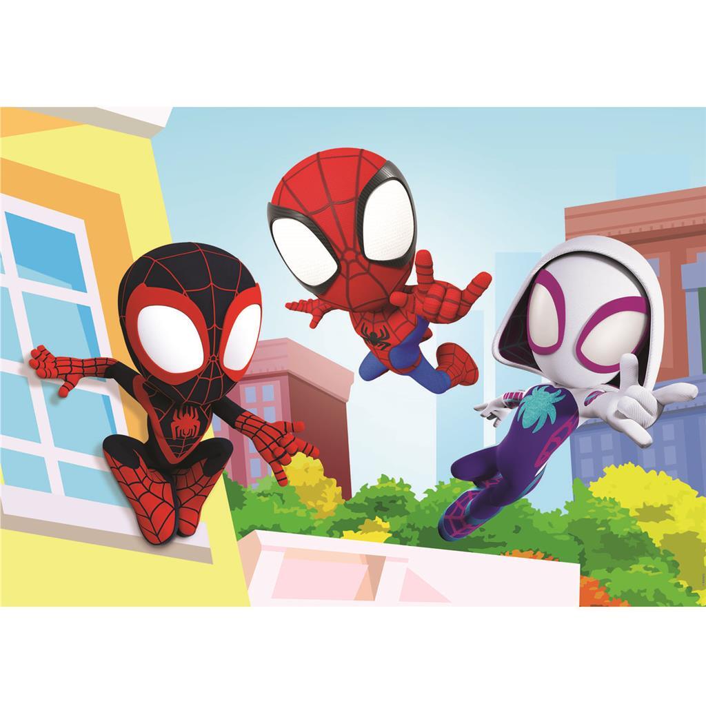 Clementoni\u0020Supercolor\u0020Puzzel\u0020Spidey\u0020and\u0020His\u0020Amazing\u0020Friends\u00202x20\u0020Stukjes