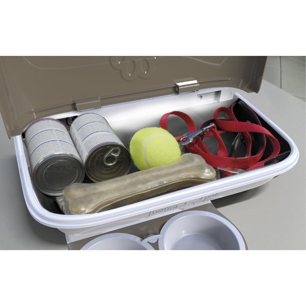 Bama\u0020Pet\u0020Hondenvoederbak\u002048x27x42\u0020cm\u0020Taupe