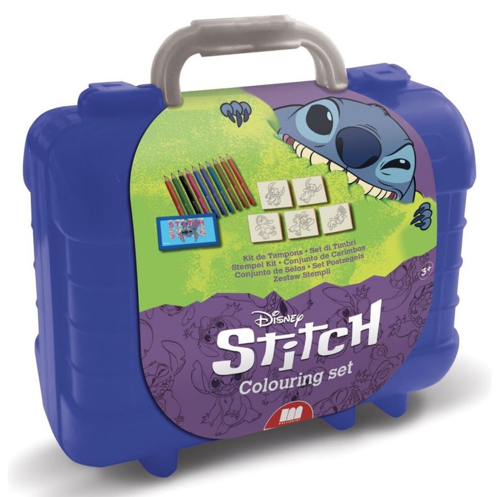 Disney\u0020Stitch\u0020Kleuren\u0020Stempel\u0020Kofferset