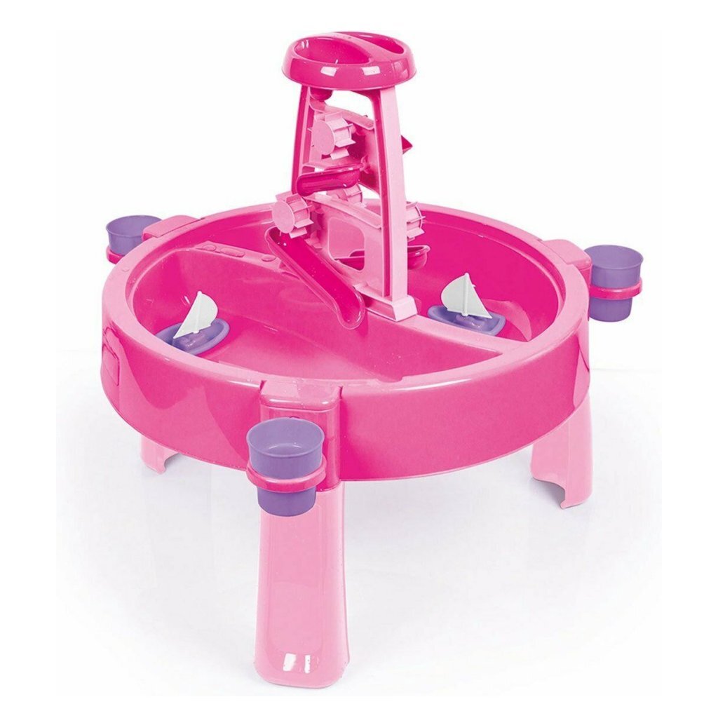 Dolu\u00202\u002Din\u002D1\u0020Watertafel\u0020\u0026amp\u003B\u0020Zandtafel\u0020met\u0020Accessoires\u0020Roze\u002098x98x77cm