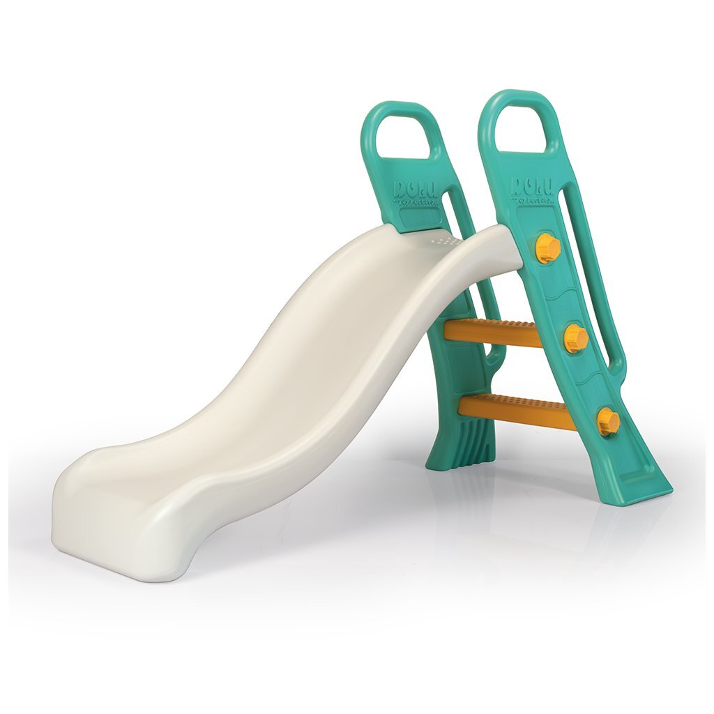 Dolu\u0020Junior\u0020Glijbaan\u002060.5x135x90\u0020cm\u0020Wit\u002FGroen