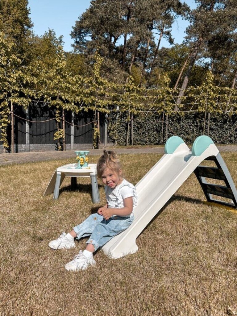 Dolu\u0020Waterglijbaan\u002072x133x45\u0020cm\u0020Wit\u002FBlauw\u002FGeel