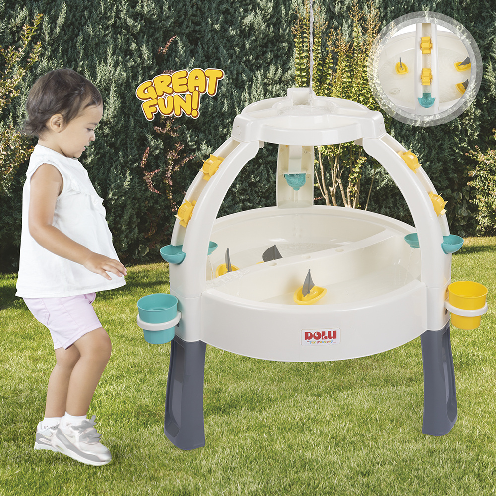 Dolu\u00202674\u0020Fountain\u0020Zand\u002FWtertafel\u0020met\u0020Accesoires\u0020Wit\u002FGrijs