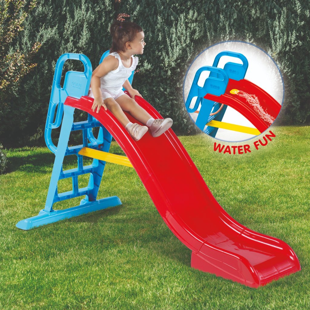 Dolu\u0020Grote\u0020Waterglijbaan\u0020189x114x85\u0020cm\u0020Rood\u002FBlauw