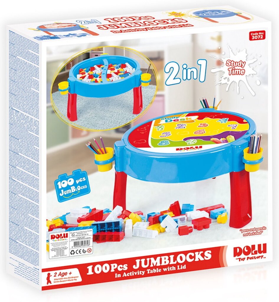 Dolu\u0020Activiteiten\u0020Tafel\u0020Inclusief\u0020100\u0020Blokken