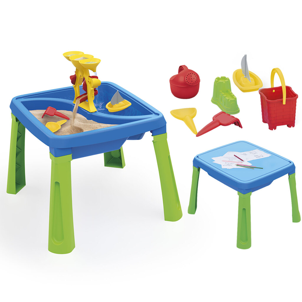 Dolu\u0020Zand\u002DWatertafel\u0020\u002B\u0020Accessoires\u0020Blauw\u002FGroen