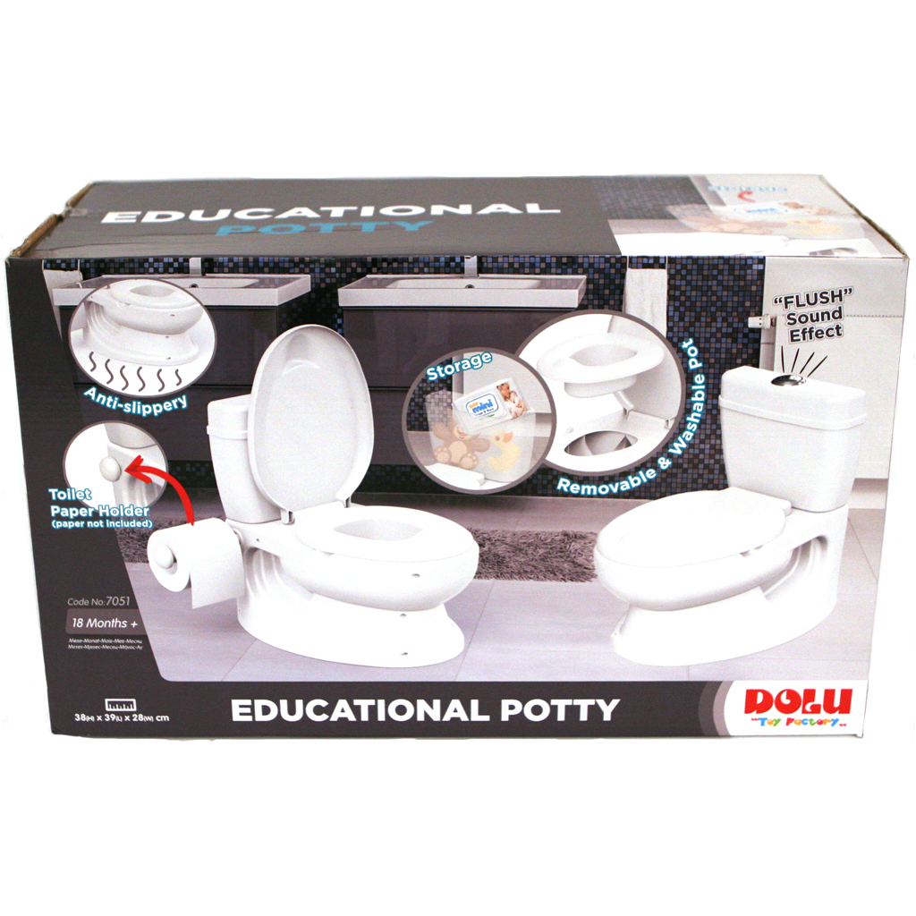 Dolu\u0020Educatief\u0020Kinder\u0020Toilet\u0020met\u0020Geluid\u0020Wit