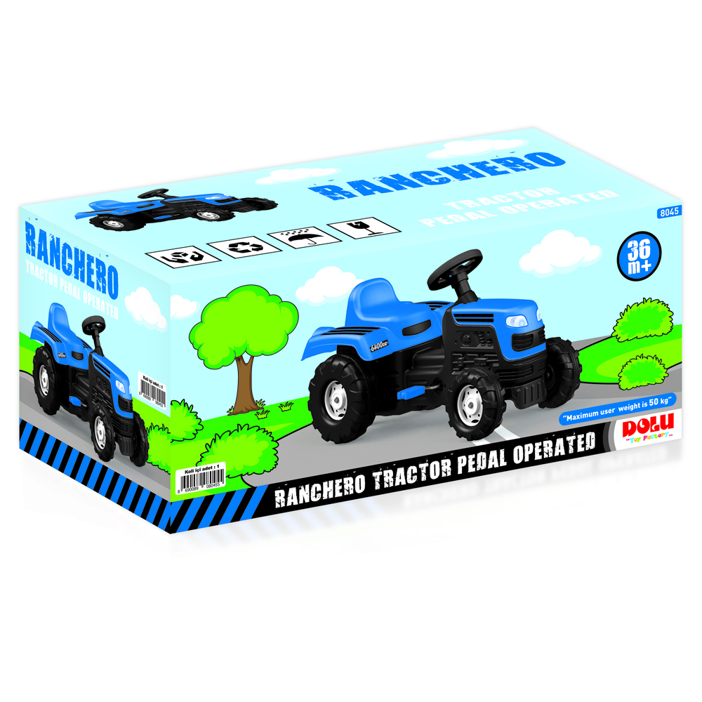 Dolu\u0020Traptractor\u0020met\u0020Claxon\u0020Blauw\u002Fzwart