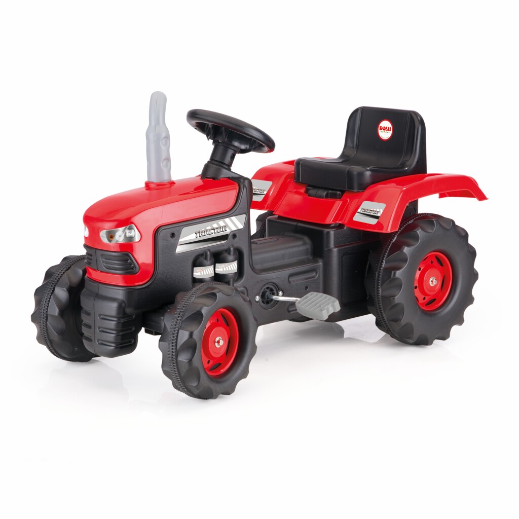 Dolu\u0020Traptractor\u0020met\u0020Claxon\u0020Rood\u002Fzwart