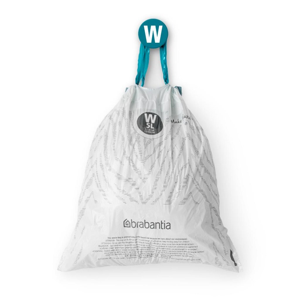 Brabantia\u0020PerfectFit\u0020Afvalzak\u0020Code\u0020W\u00205L\u002020\u0020Stuks