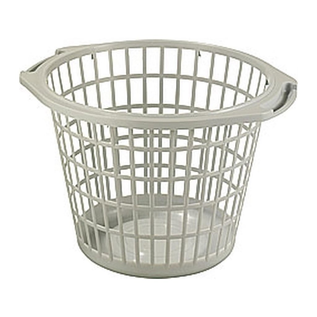 Wasmand\u0020Rond\u002048\u0020cm\u0020Grijs