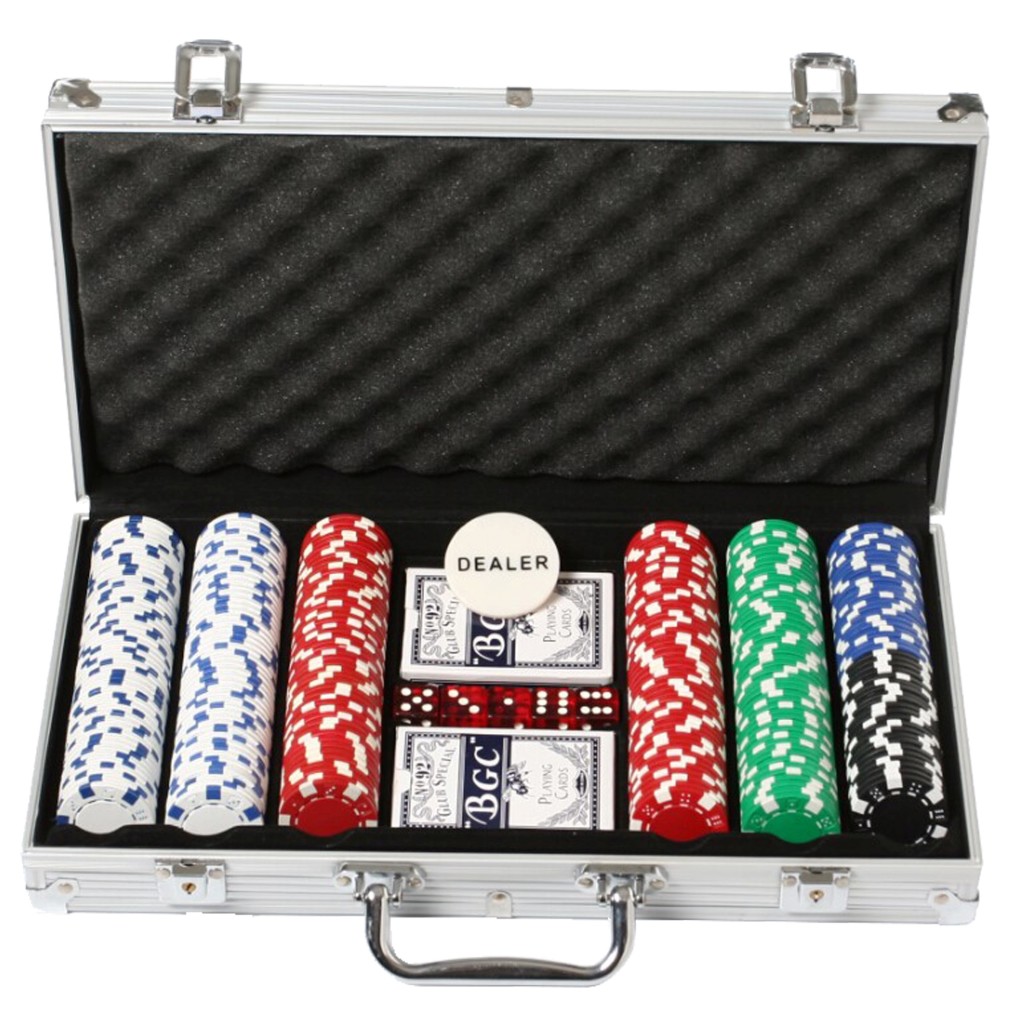 Poker\u0020Set\u0020in\u0020Aluminium\u0020Koffer