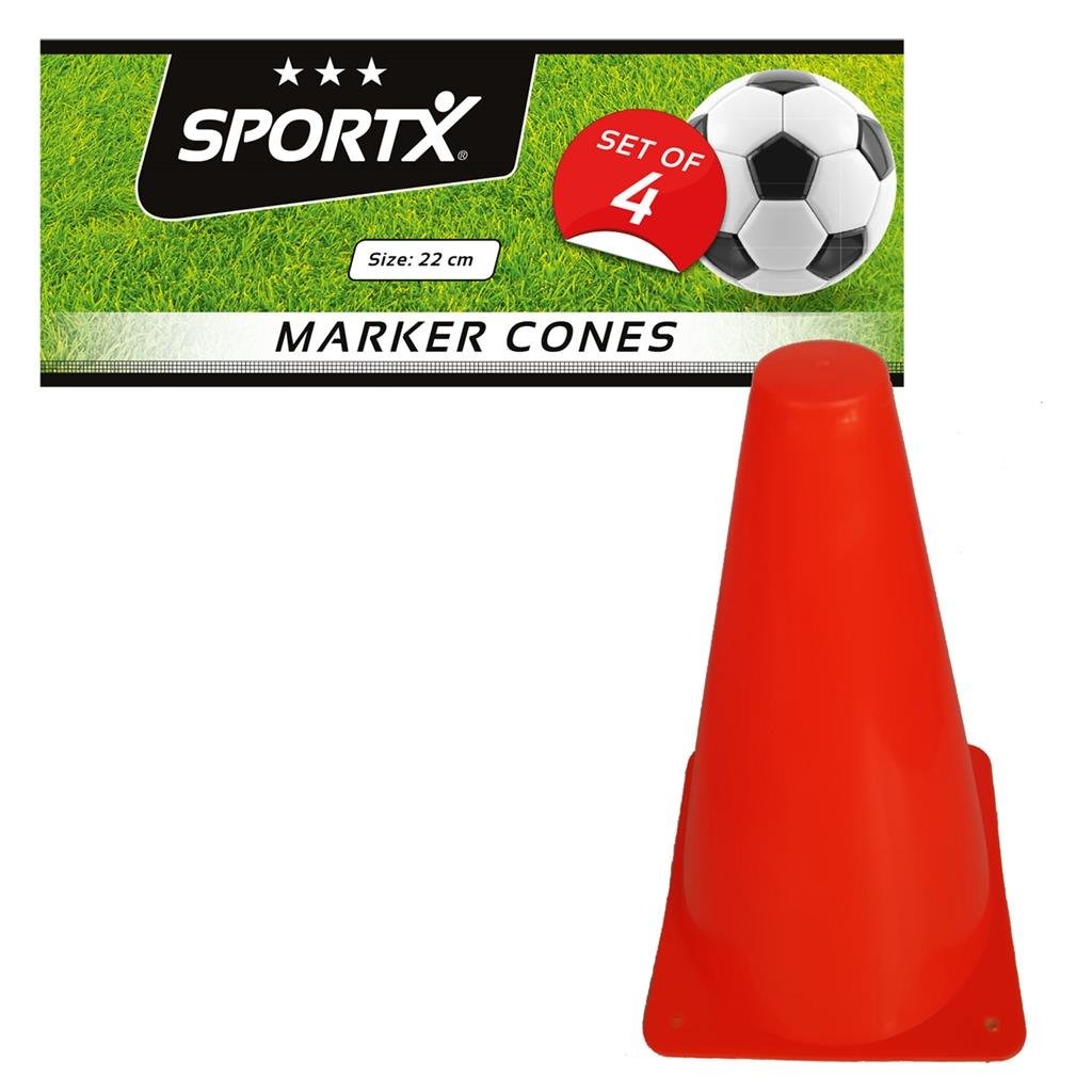 SportX\u0020Oranje\u0020Pionnen\u002022\u0020cm\u00204\u0020Stuks