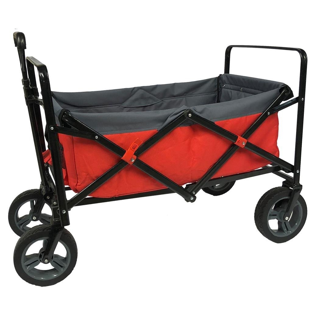 Outdoor\u0020Opvouwbare\u0020Bolderwagen\u0020Rood\u002FGrijs\u002FZwart