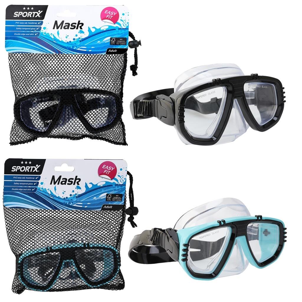 SportX\u0020Volwassenen\u0020Zwemmasker\u00203\u0020Sterren\u0020Assorti