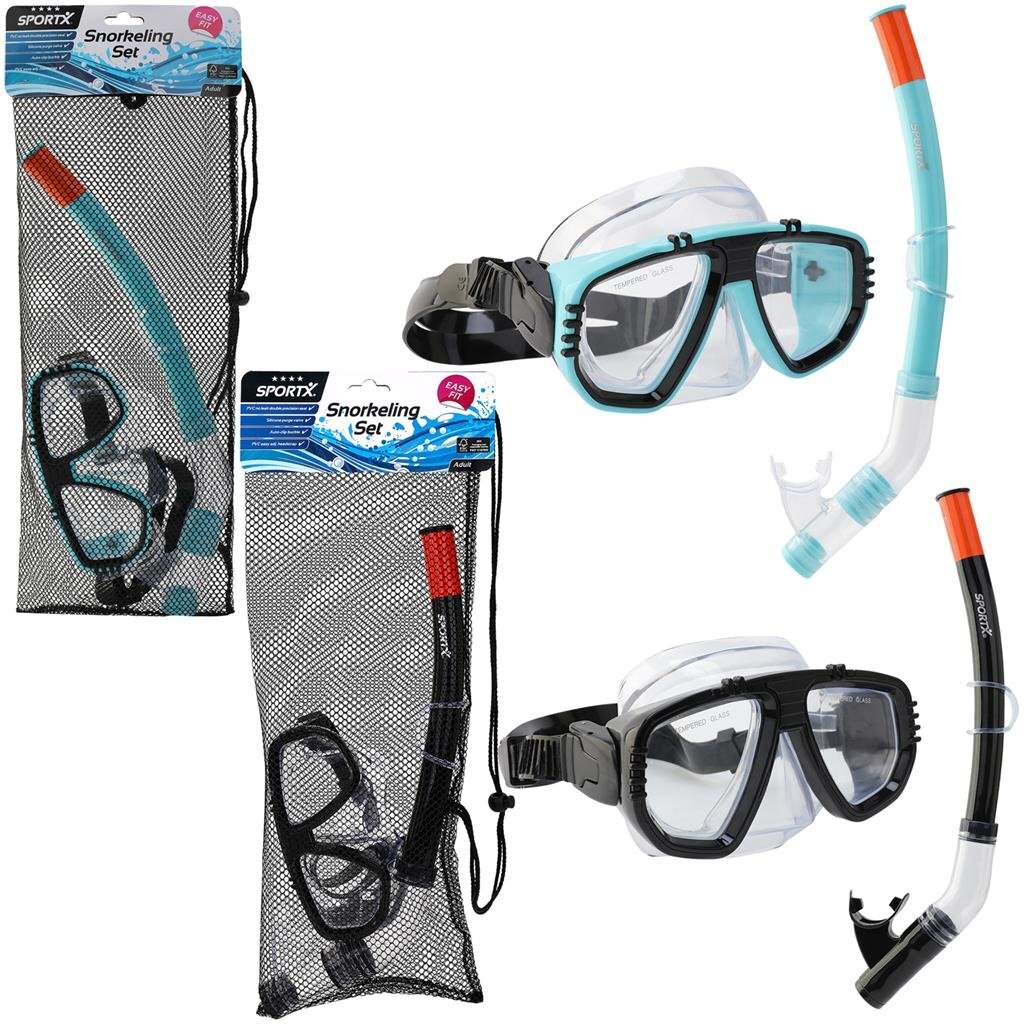 SportX\u0020Volwassenen\u0020Snorkelset\u00204\u0020Sterren\u0020Assorti