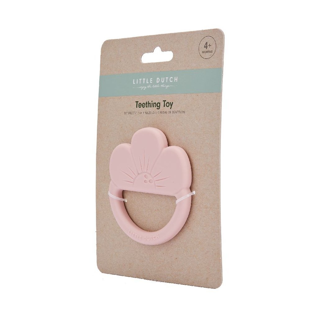 Little\u0020Dutch\u0020Siliconen\u0020Bijtring\u0020Bloem\u0020Roze