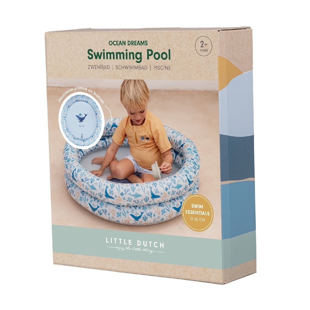 Little\u0020Dutch\u0020Ocean\u0020Dreams\u0020Zwembad\u002080\u0020cm\u0020Blauw