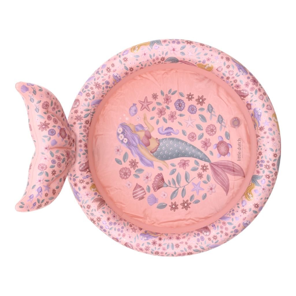Little\u0020Dutch\u0020Dreamy\u0020Mermaid\u0020Zwembad\u0020met\u0020Staart\u002080\u0020cm\u0020Roze