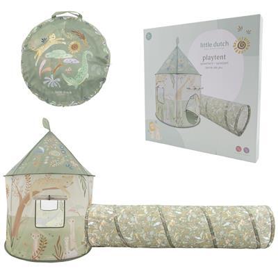 Rubo\u0020Toys\u0020Little\u0020Dutch\u0020Safari\u0020Tent\u0020Met\u0020Kruiptunnel