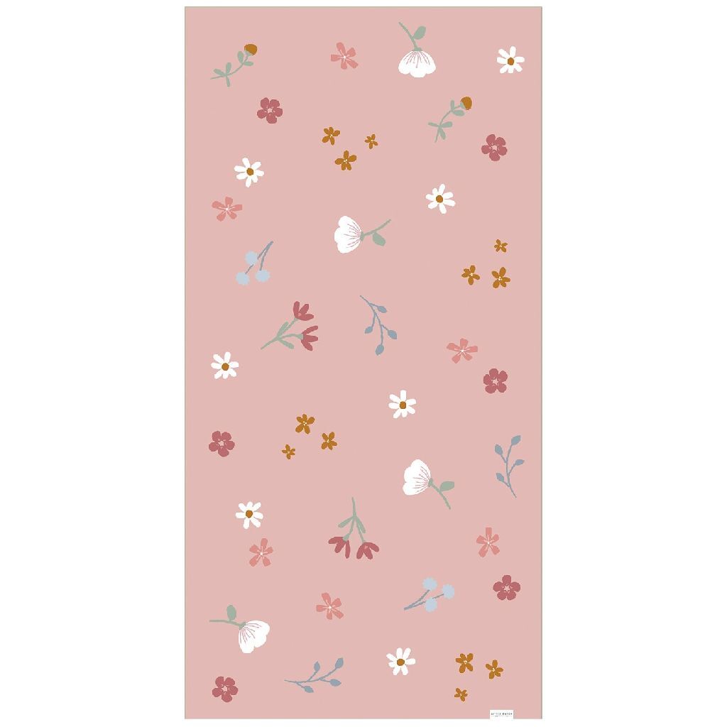 Little\u0020Dutch\u0020Pink\u0020Flowers\u0020Strandlaken\u002060x120\u0020cm\u0020Lichtroze