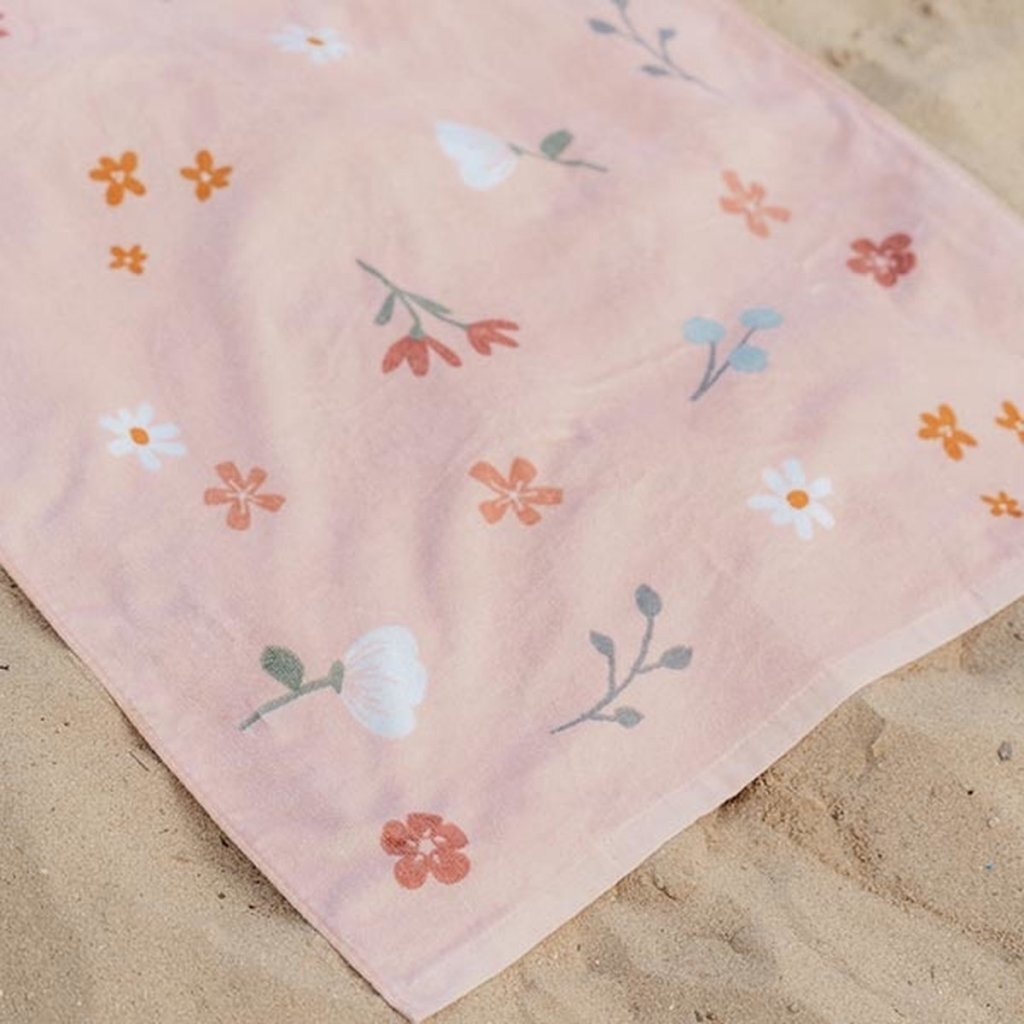 Little\u0020Dutch\u0020Pink\u0020Flowers\u0020Strandlaken\u002060x120\u0020cm\u0020Lichtroze