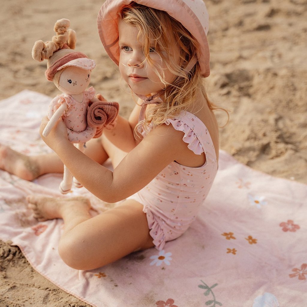 Little\u0020Dutch\u0020Pink\u0020Flowers\u0020Strandlaken\u002060x120\u0020cm\u0020Lichtroze