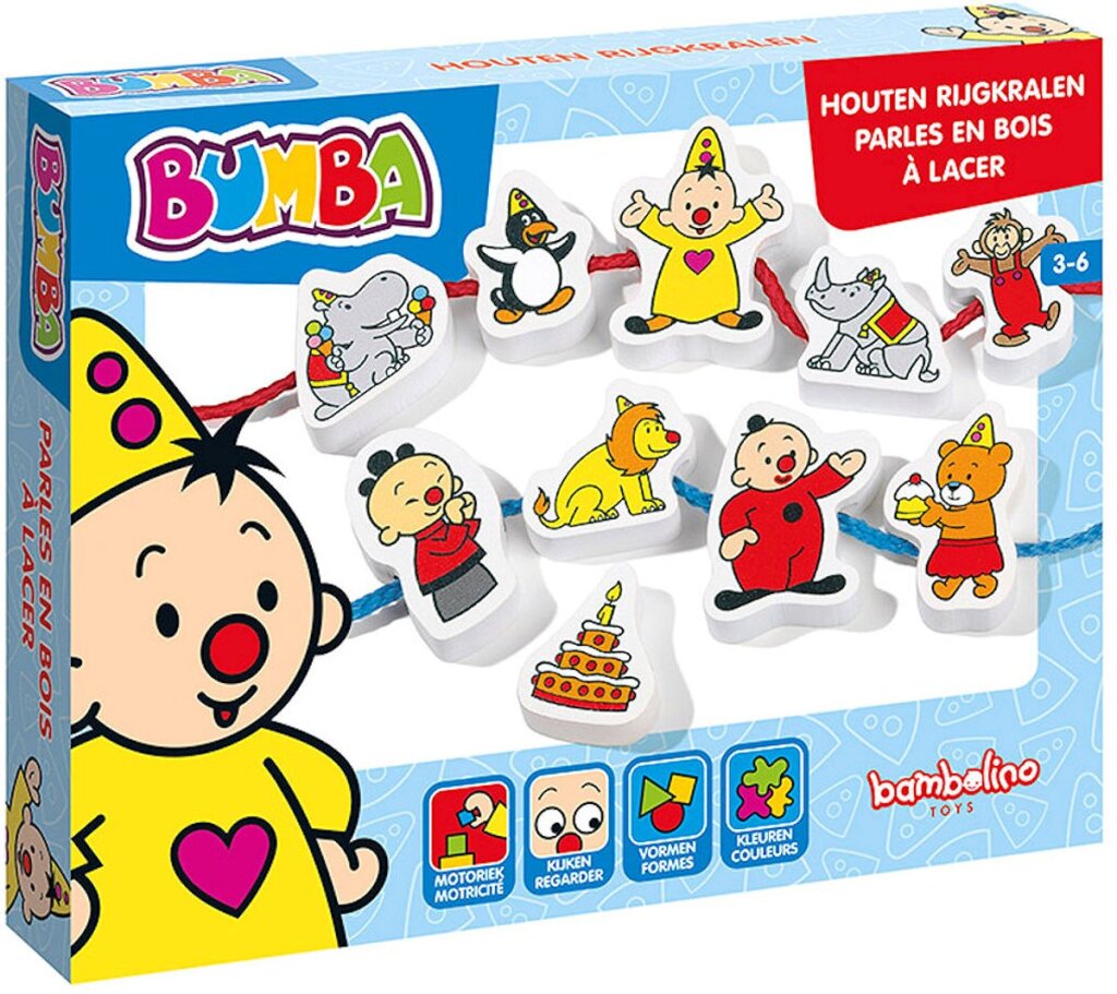 Bumba\u0020Houten\u0020Speelgoed\u0020Rijgkralen