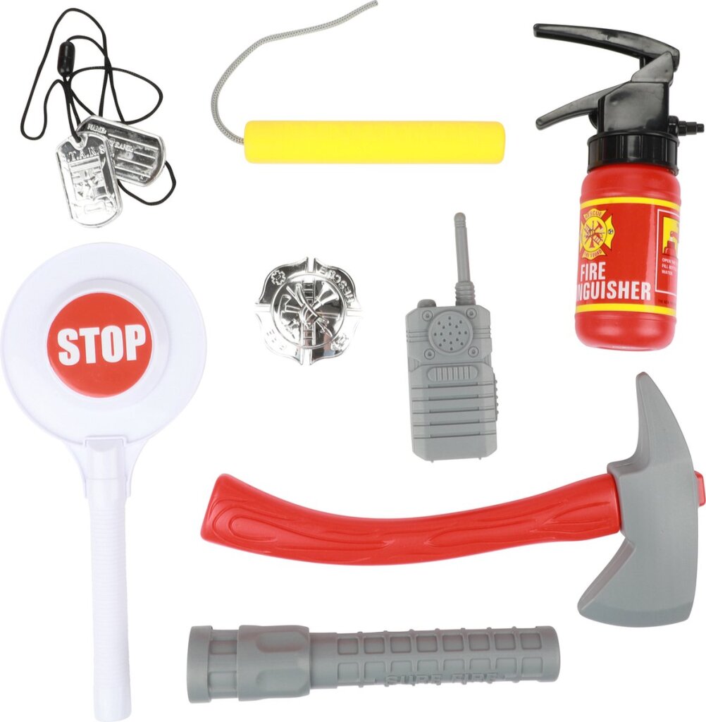 Toi\u0020Toys\u0020Fire\u0020Fighter\u0020Brandweerkoffer\u0020met\u0020Accessoires\u002025x16x6cm