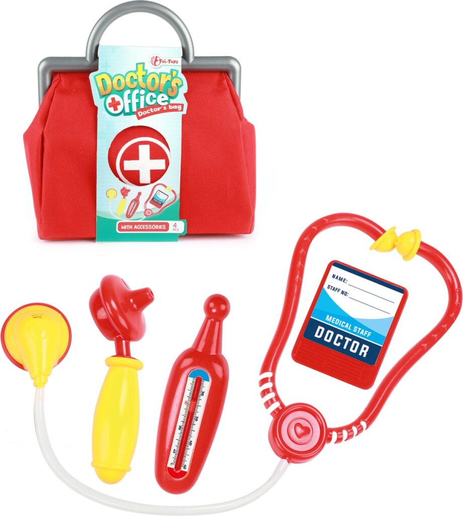 Toi\u002DToys\u0020Doktersset\u0020in\u0020Tas\u0020met\u0020Spuit\u0020en\u0020Thermometer