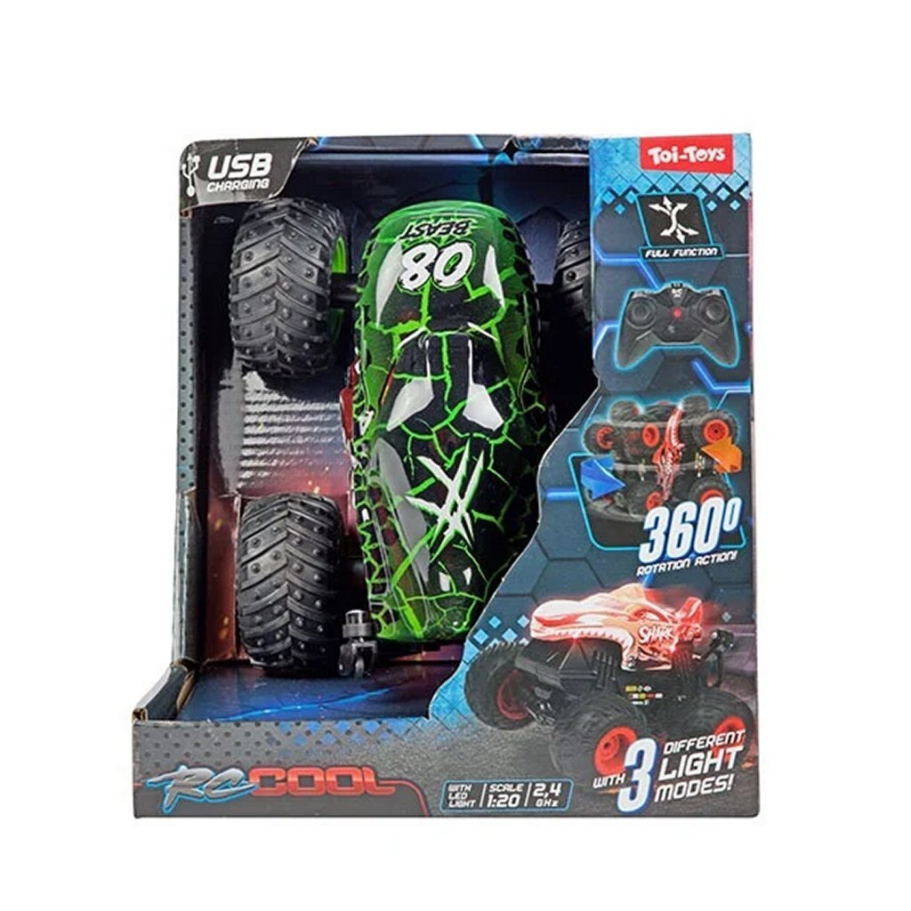 Toi\u002DToys\u0020RC\u002DCool\u0020Monstertruck\u00201\u003A20\u0020\u002B\u0020Licht\u0020Assorti