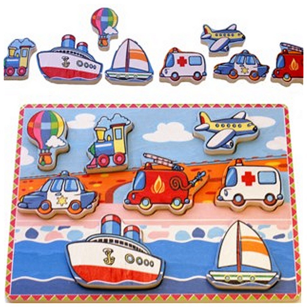 Simply\u0020for\u0020Kids\u0020Houten\u0020Voertuigen\u0020Puzzel