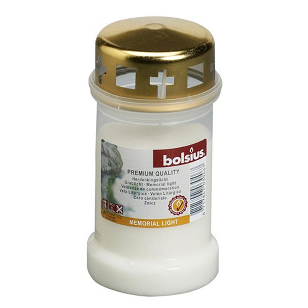Bolsius\u0020Herdenkingslicht\u0020det\u0020Deksel\u0020Cr\u0026egrave\u003Bme\u002FGoud\u002012\u0020Stuks