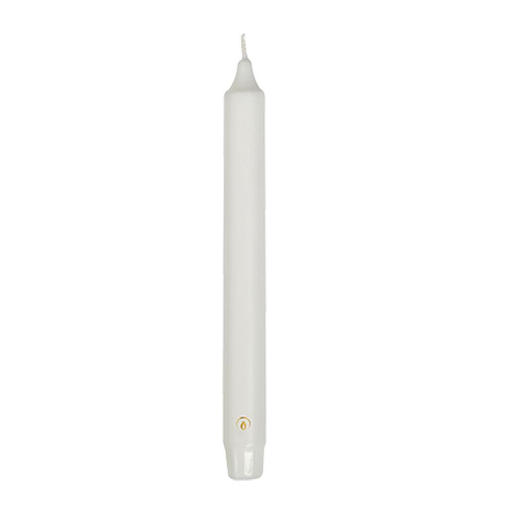 Gouda\u0020Kroonkaarsen\u002024x2.4\u0020cm\u00208\u0020Stuks\u0020Wit
